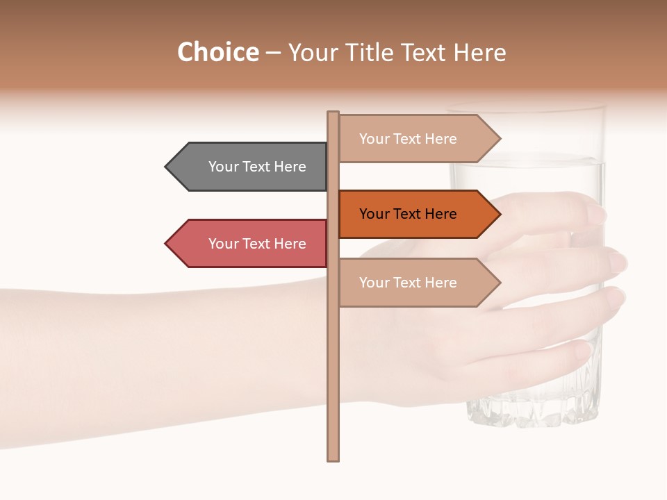 Drink Crystal Single PowerPoint Template