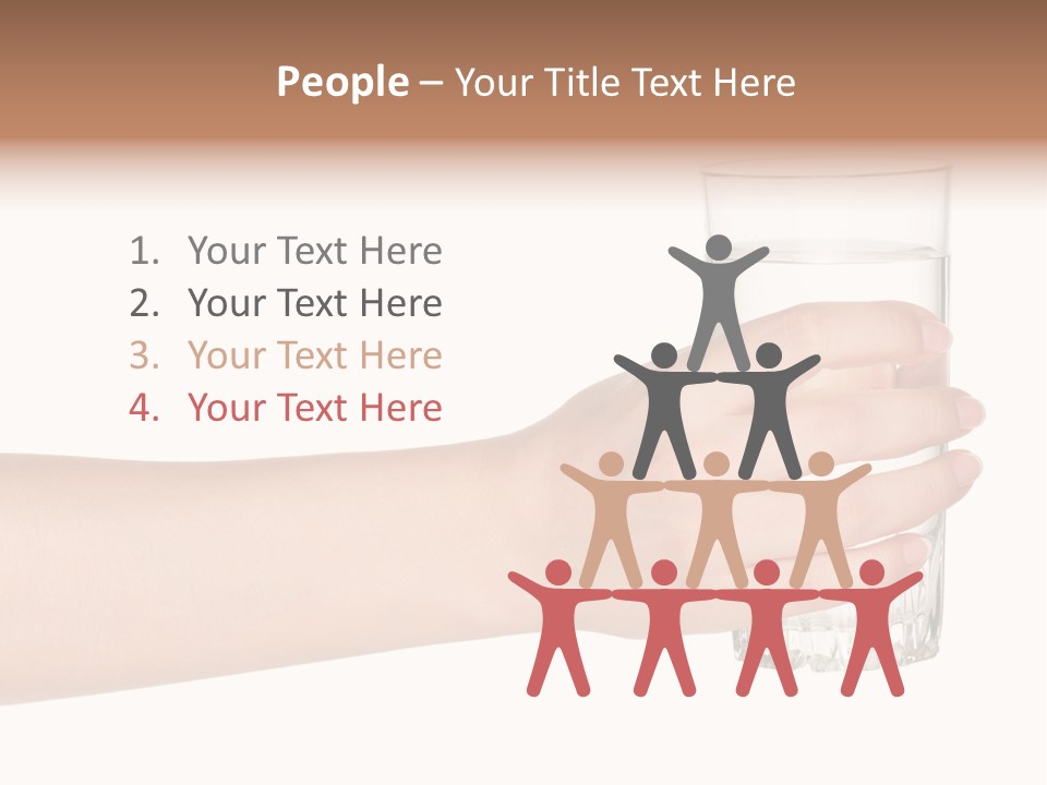 Drink Crystal Single PowerPoint Template