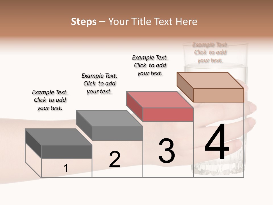 Drink Crystal Single PowerPoint Template
