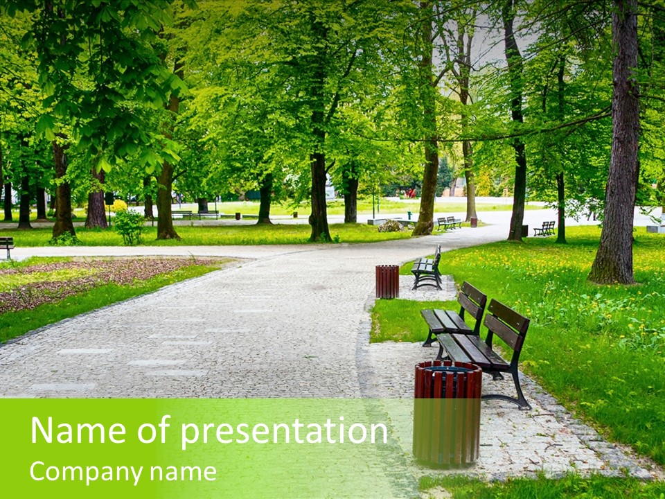 Summer People Recreation PowerPoint Template