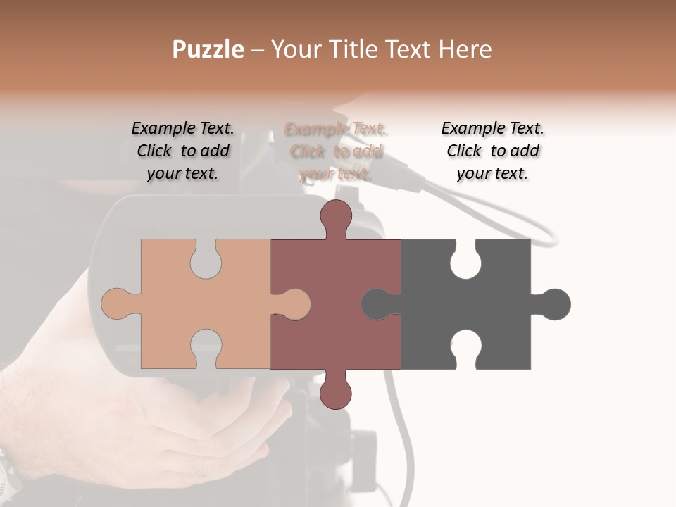 Videomaker Television Shoot PowerPoint Template