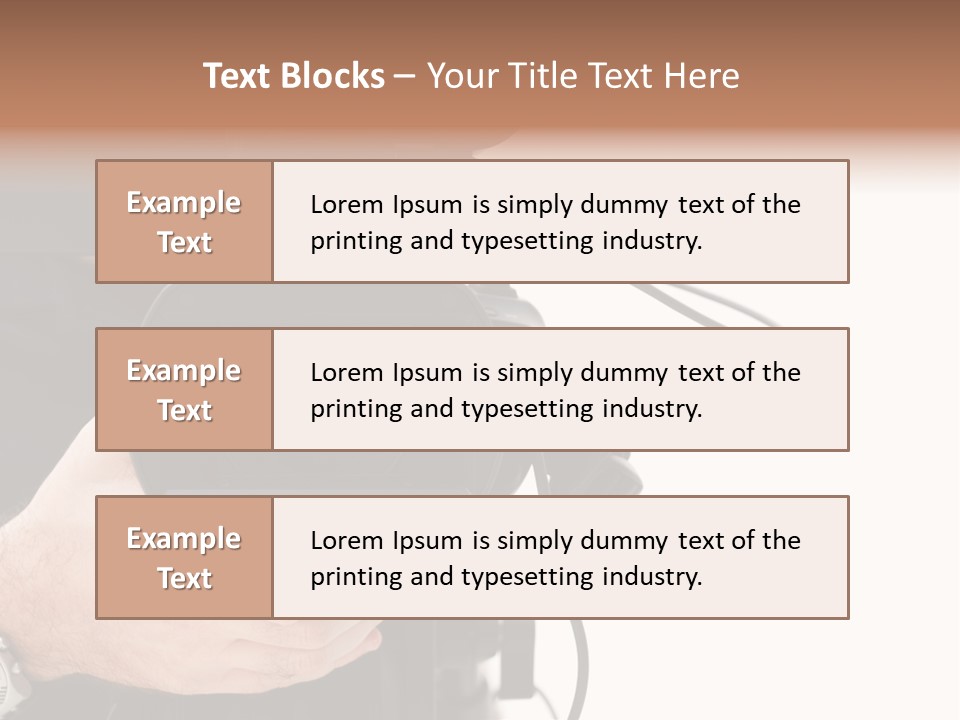 Videomaker Television Shoot PowerPoint Template