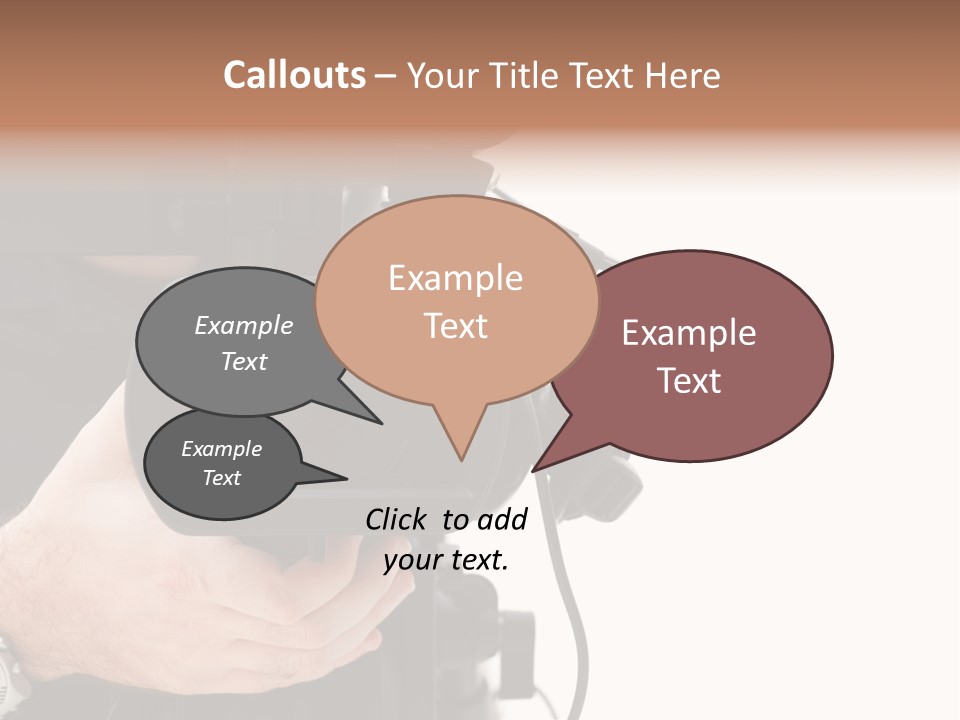 Videomaker Television Shoot PowerPoint Template