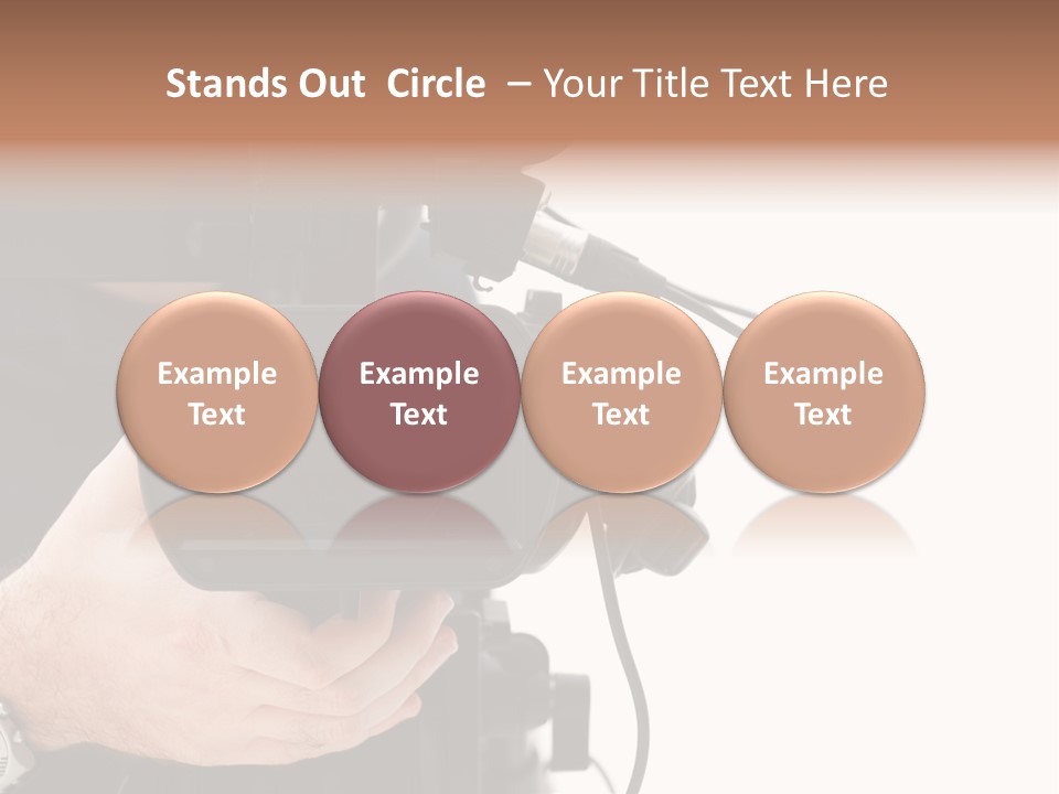 Videomaker Television Shoot PowerPoint Template