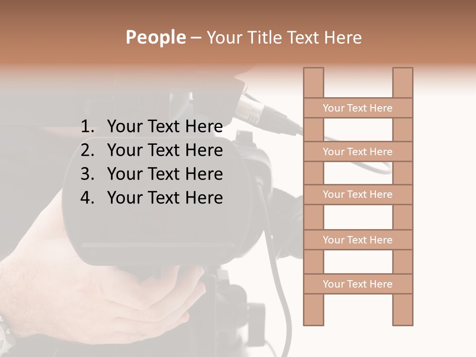 Videomaker Television Shoot PowerPoint Template