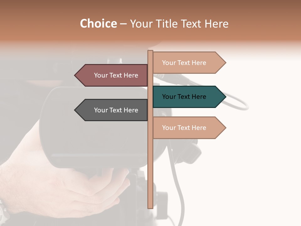 Videomaker Television Shoot PowerPoint Template