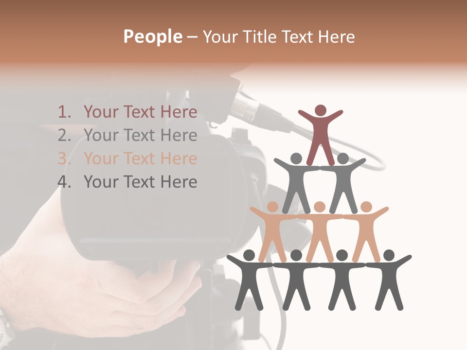 Videomaker Television Shoot PowerPoint Template