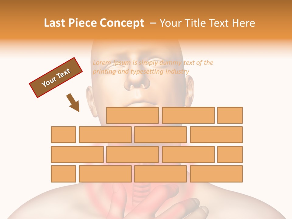 Gripe Cure Trachea PowerPoint Template
