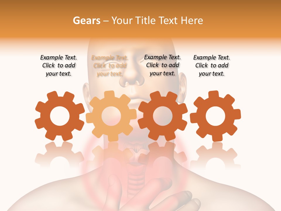 Gripe Cure Trachea PowerPoint Template