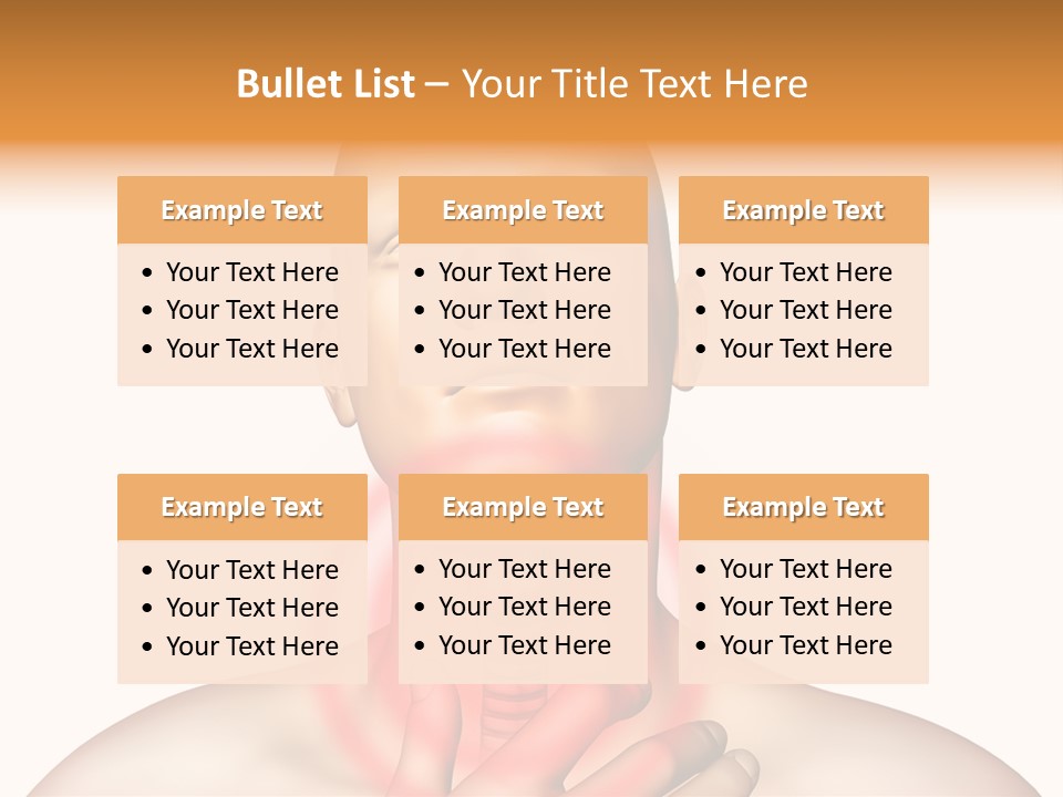 Gripe Cure Trachea PowerPoint Template