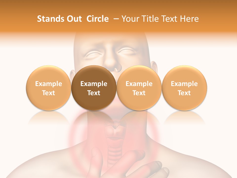 Gripe Cure Trachea PowerPoint Template