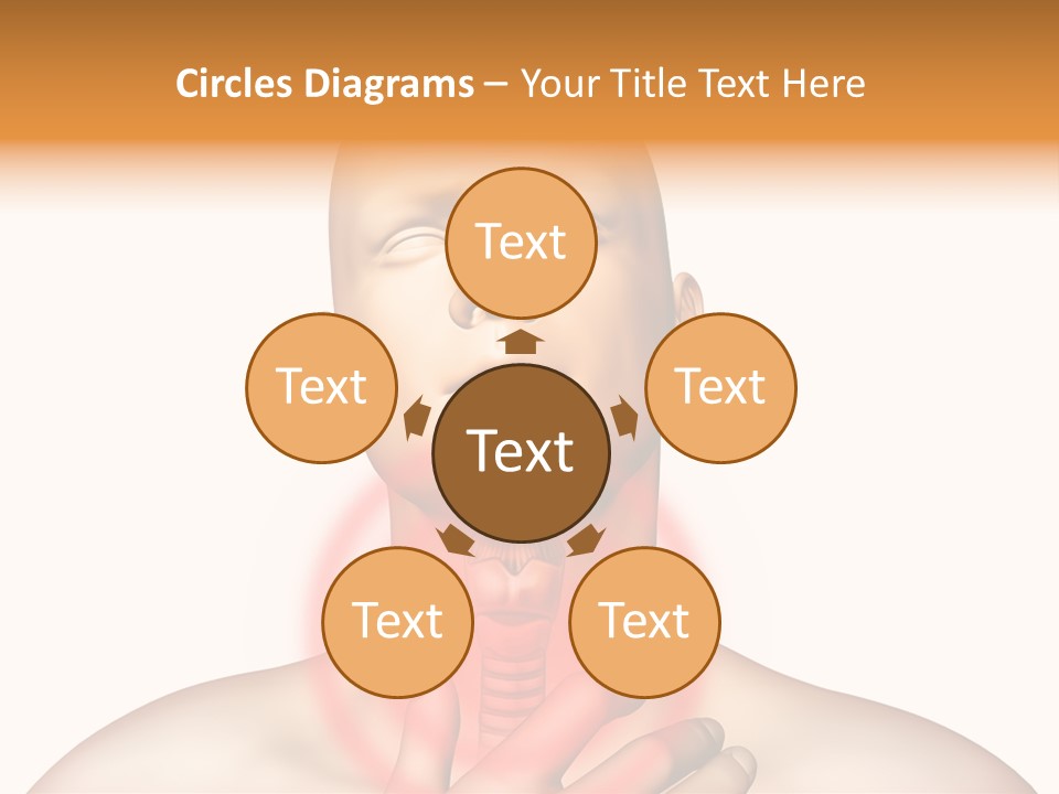 Gripe Cure Trachea PowerPoint Template