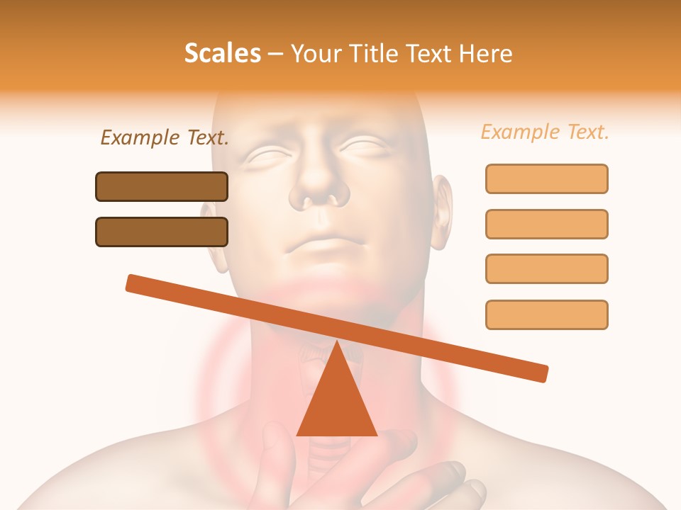 Gripe Cure Trachea PowerPoint Template