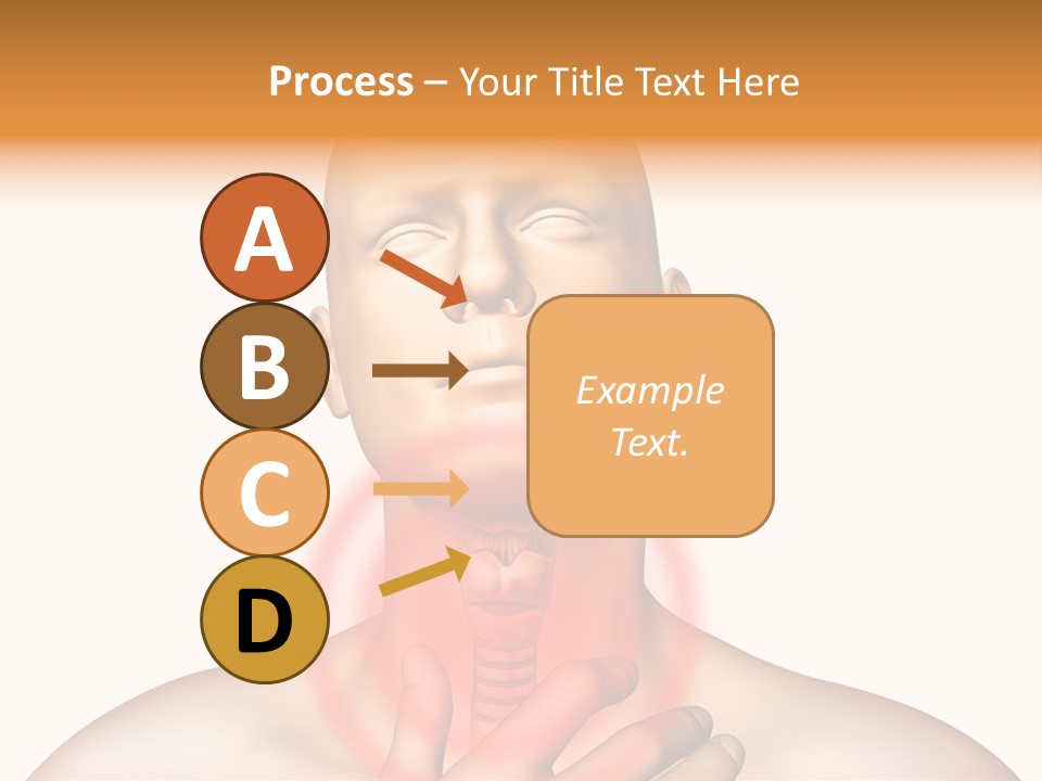 Gripe Cure Trachea PowerPoint Template