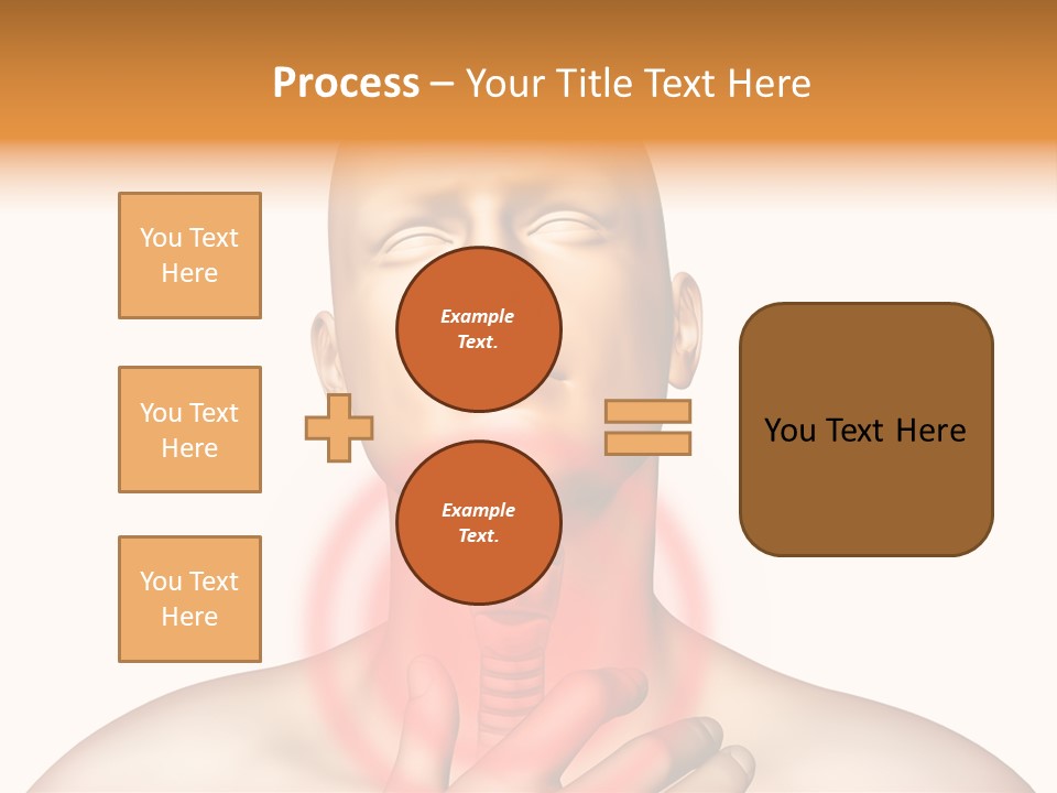 Gripe Cure Trachea PowerPoint Template