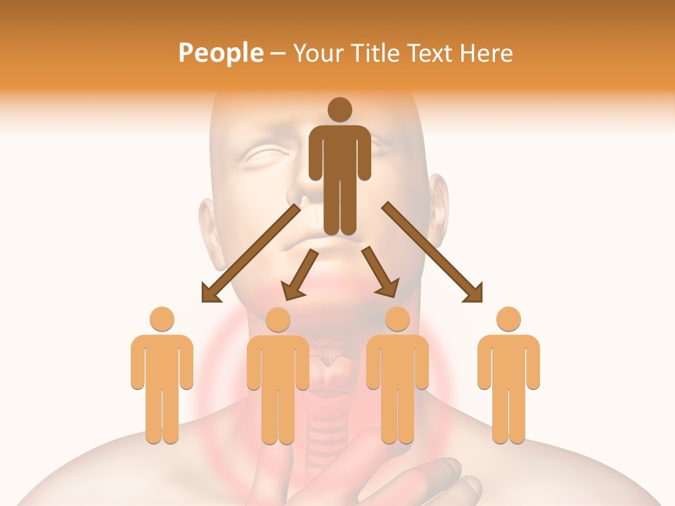 Gripe Cure Trachea PowerPoint Template