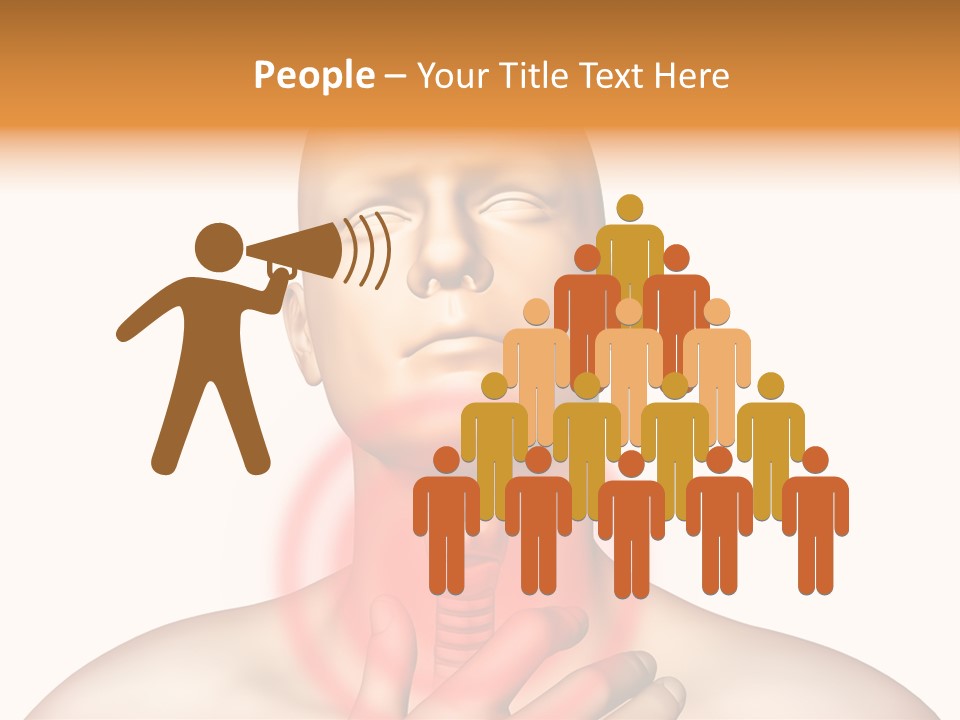 Gripe Cure Trachea PowerPoint Template