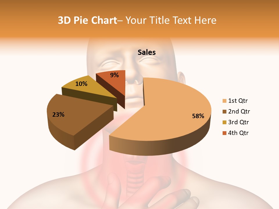 Gripe Cure Trachea PowerPoint Template