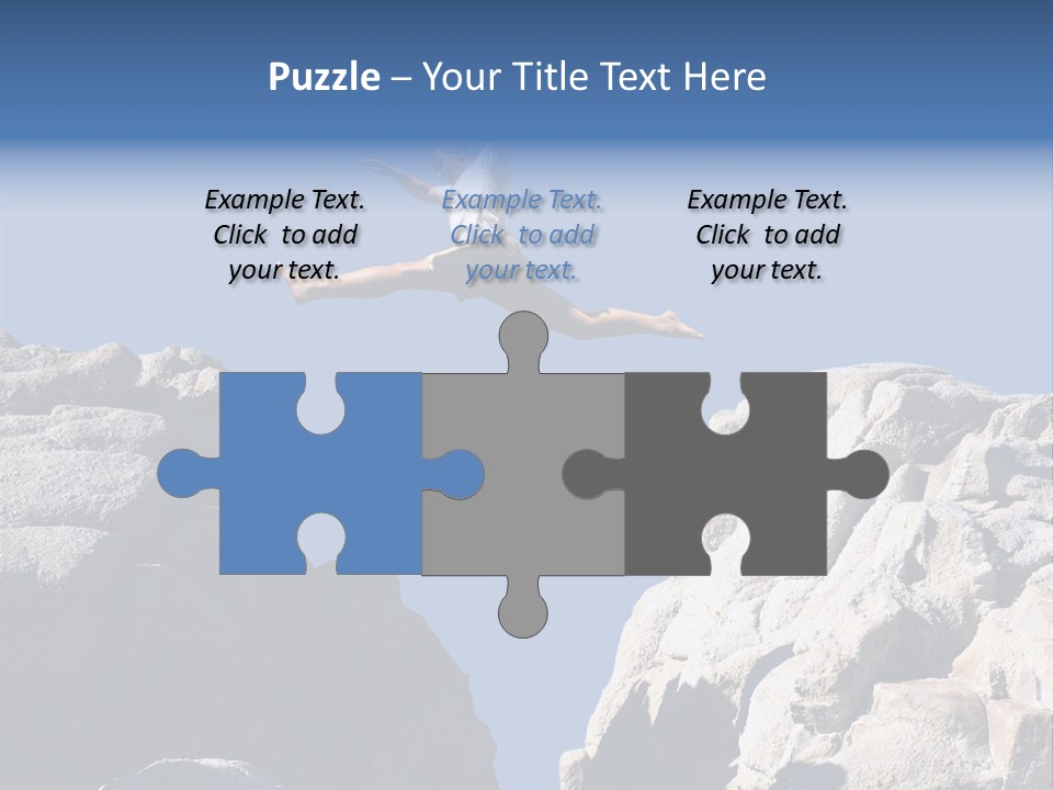 Teen Enjoying Acrobat PowerPoint Template