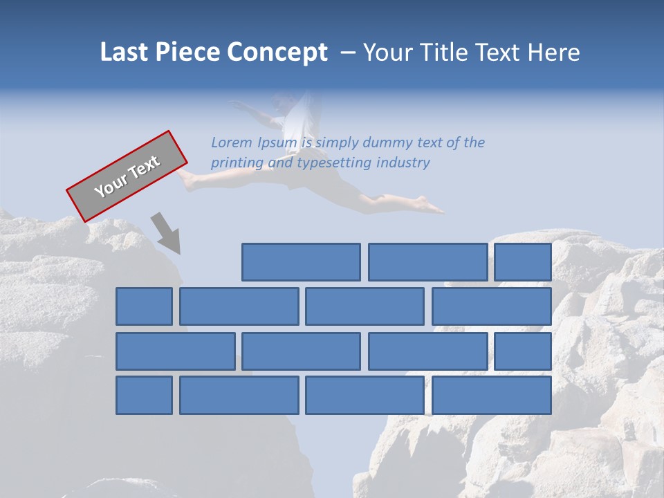 Teen Enjoying Acrobat PowerPoint Template
