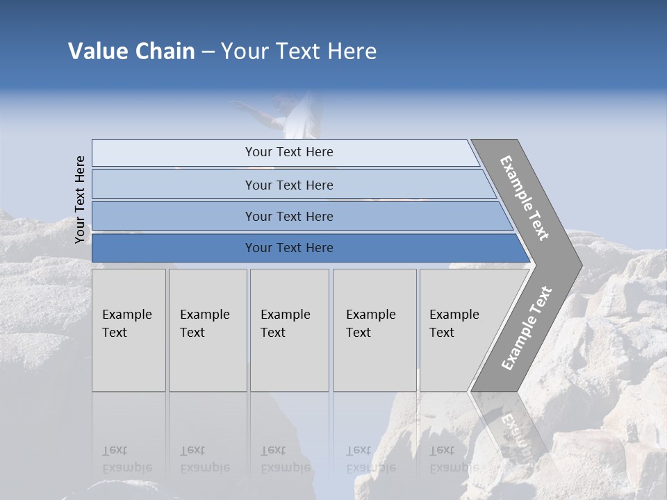 Teen Enjoying Acrobat PowerPoint Template