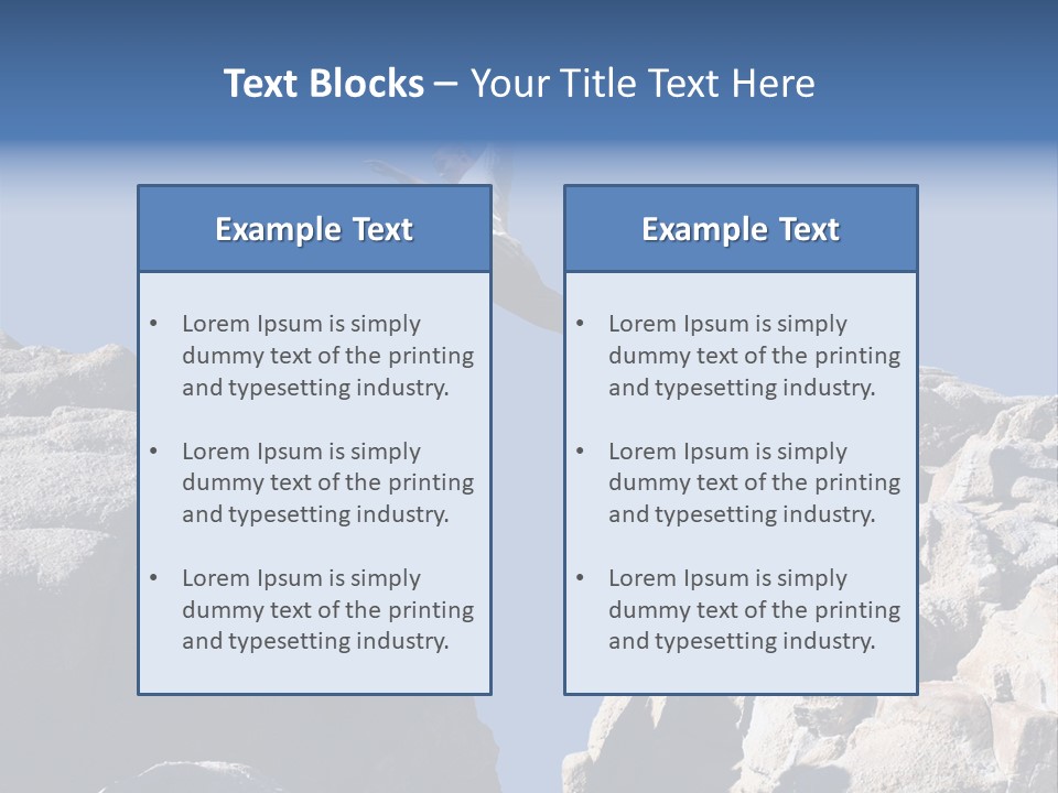 Teen Enjoying Acrobat PowerPoint Template