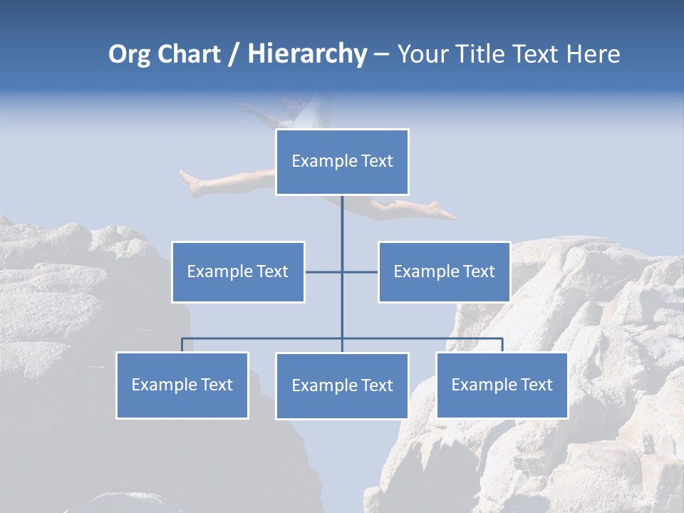 Teen Enjoying Acrobat PowerPoint Template