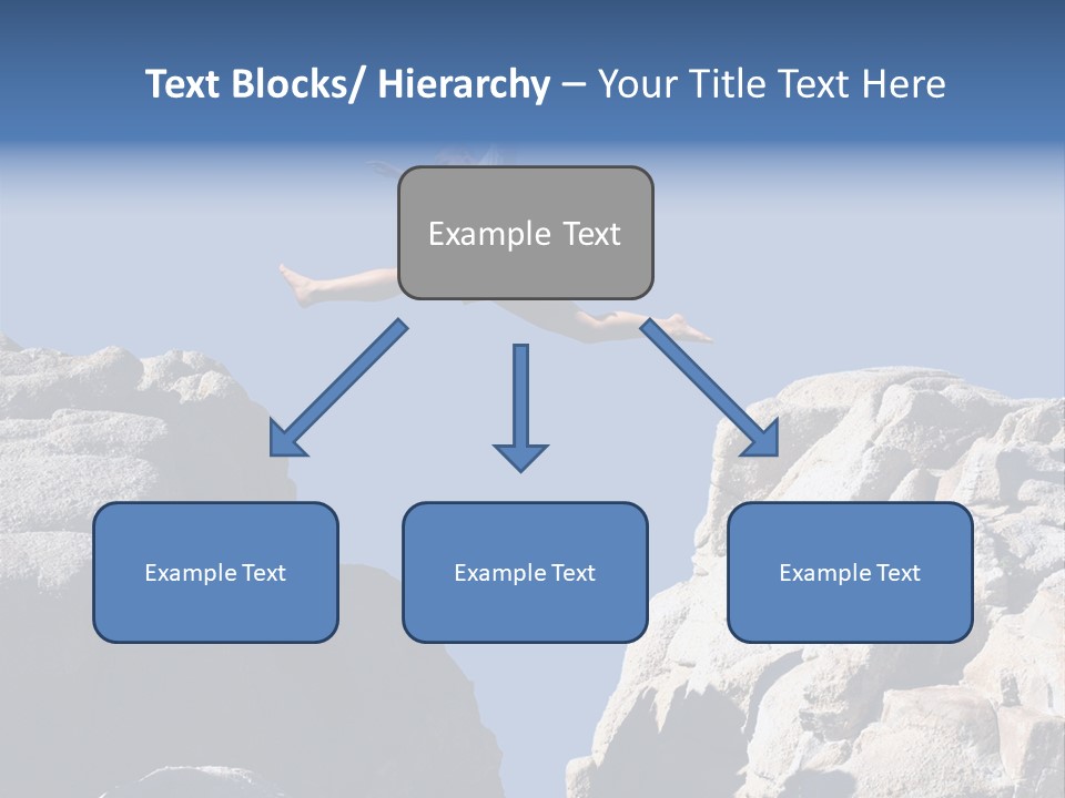 Teen Enjoying Acrobat PowerPoint Template