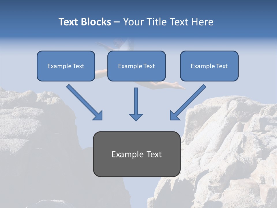 Teen Enjoying Acrobat PowerPoint Template