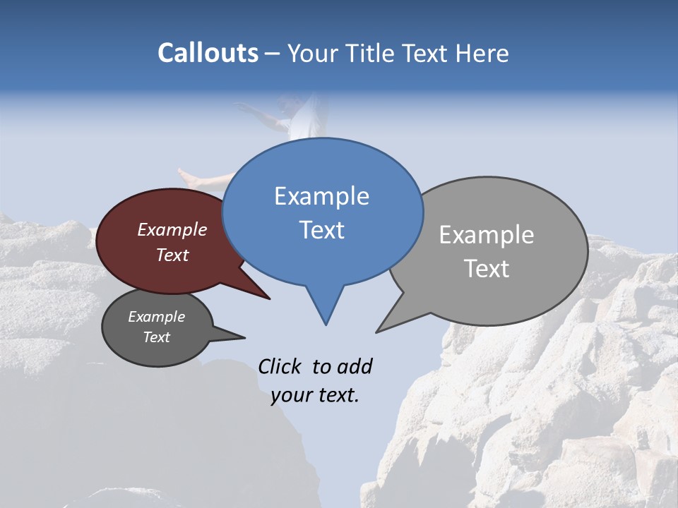 Teen Enjoying Acrobat PowerPoint Template