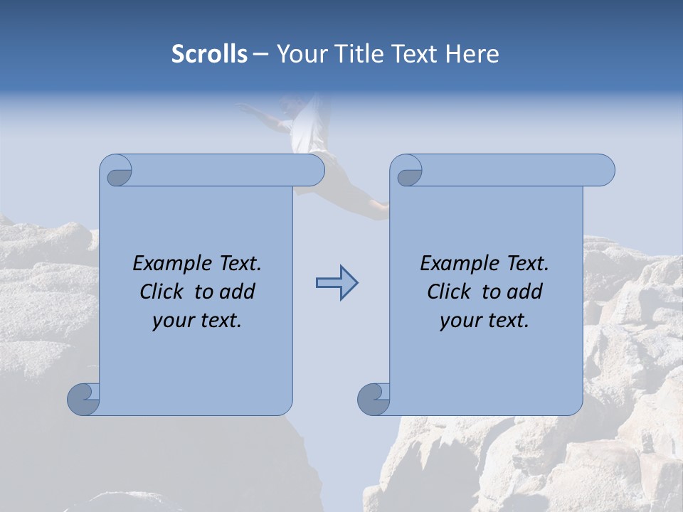 Teen Enjoying Acrobat PowerPoint Template