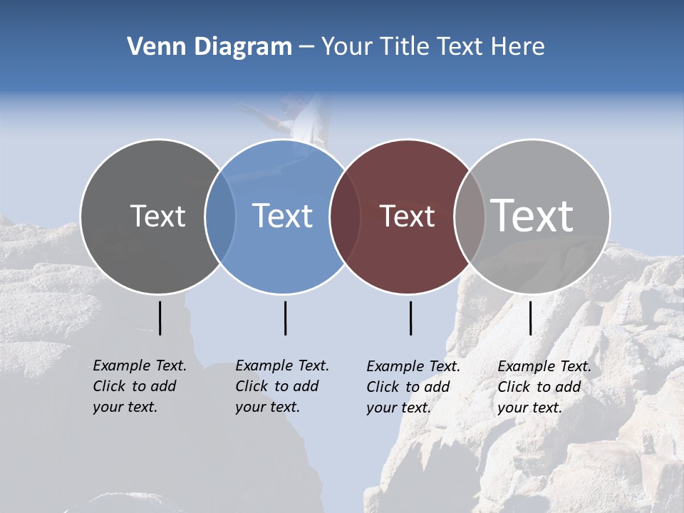 Teen Enjoying Acrobat PowerPoint Template