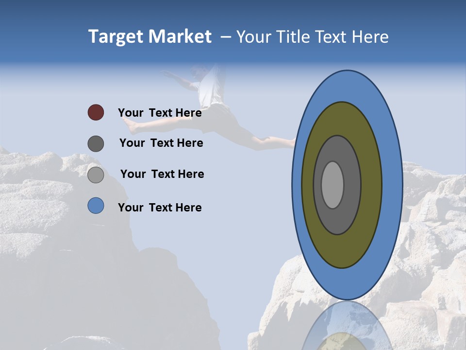 Teen Enjoying Acrobat PowerPoint Template