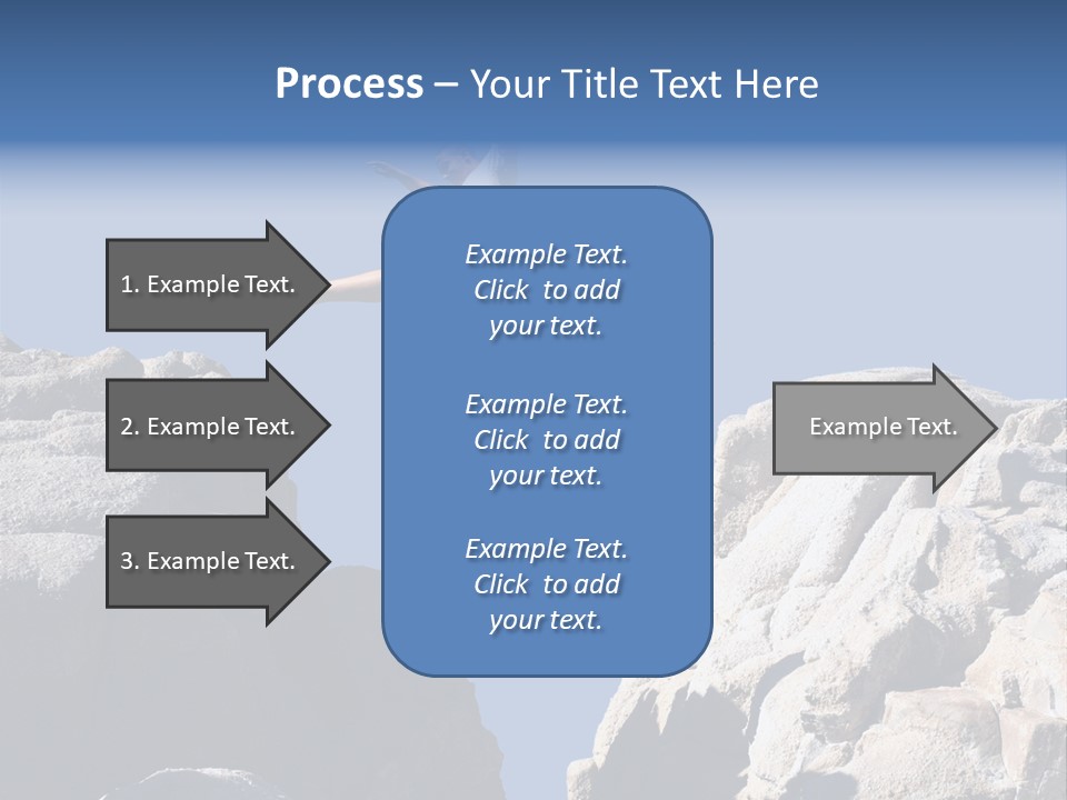 Teen Enjoying Acrobat PowerPoint Template