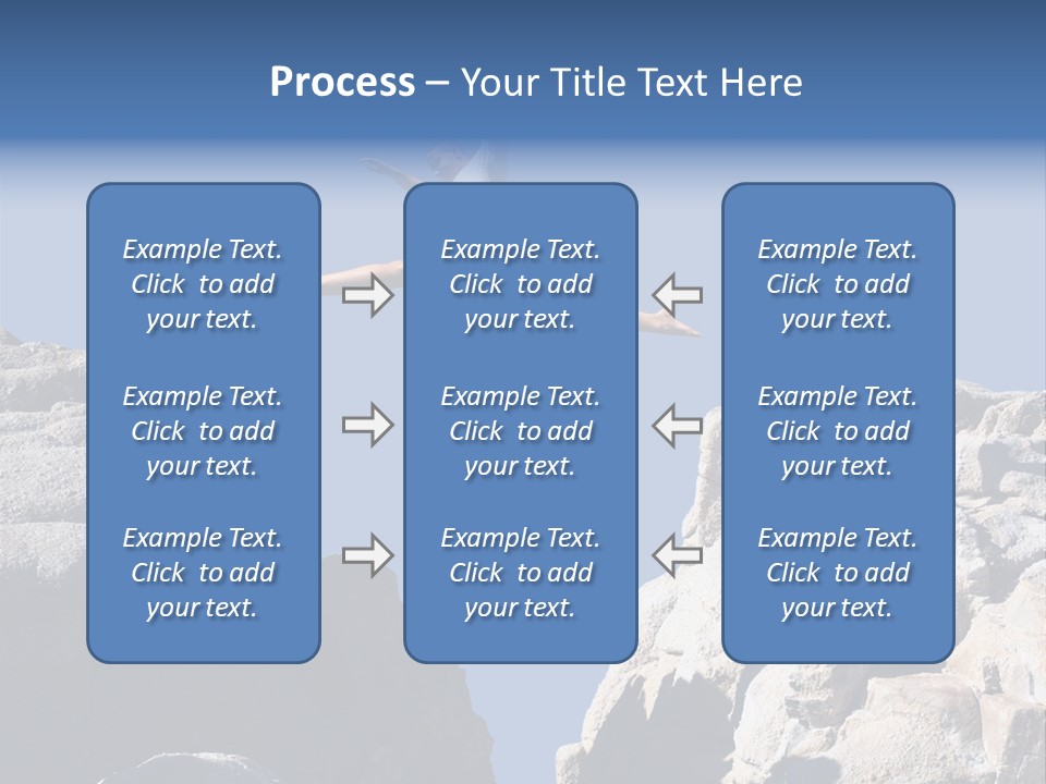 Teen Enjoying Acrobat PowerPoint Template