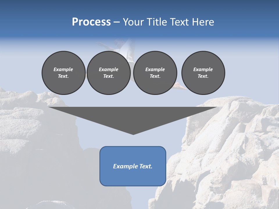 Teen Enjoying Acrobat PowerPoint Template