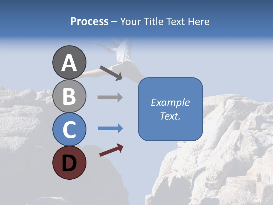 Teen Enjoying Acrobat PowerPoint Template