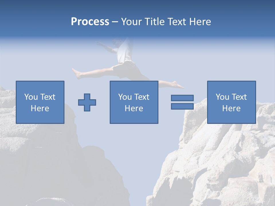 Teen Enjoying Acrobat PowerPoint Template
