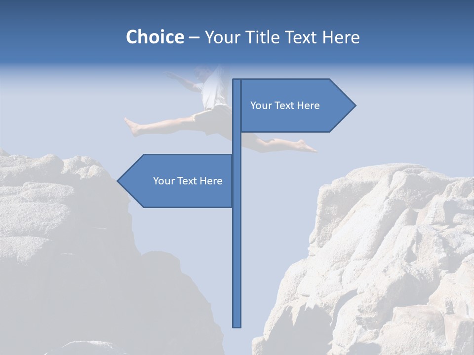 Teen Enjoying Acrobat PowerPoint Template