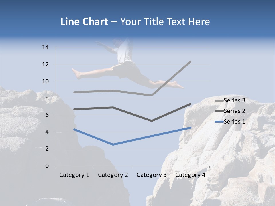Teen Enjoying Acrobat PowerPoint Template