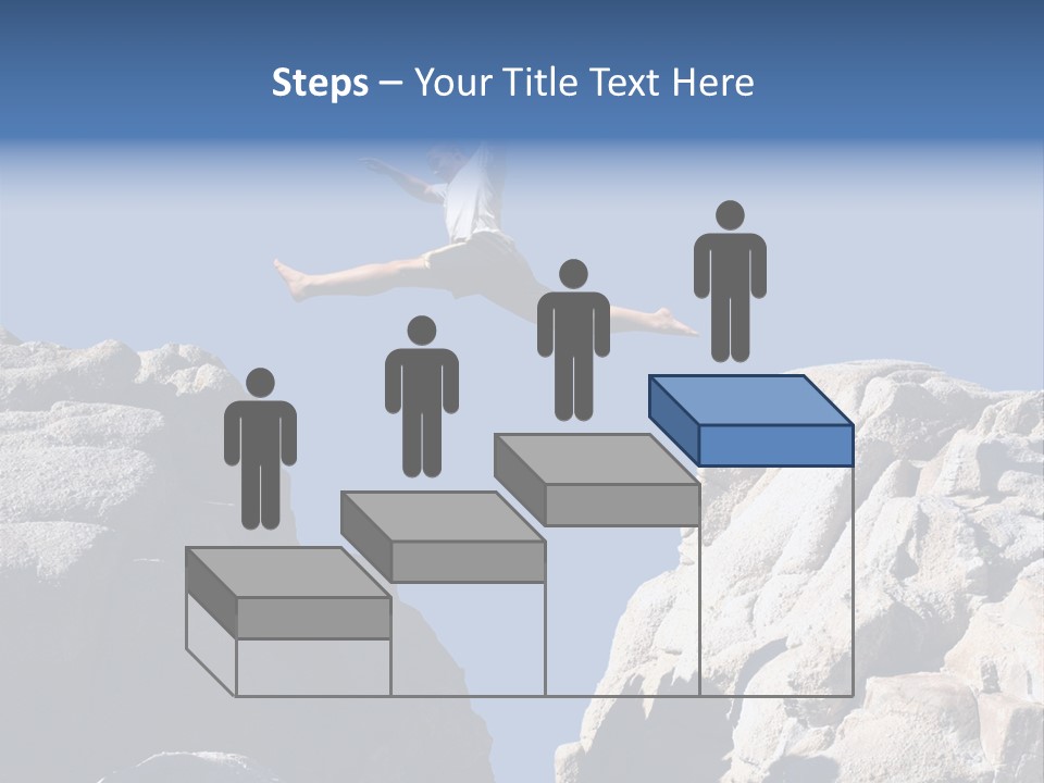 Teen Enjoying Acrobat PowerPoint Template