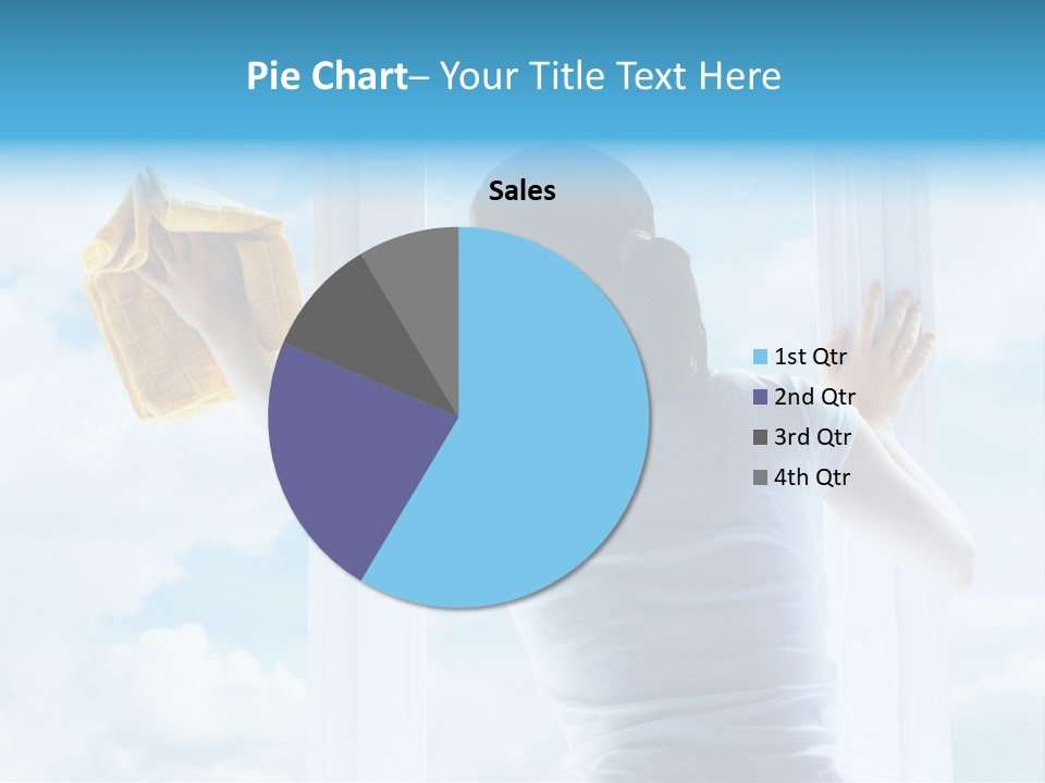 Person Glass Clear PowerPoint Template