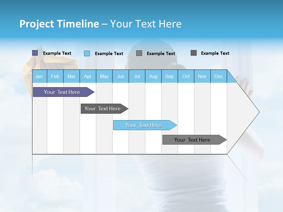 Person Glass Clear PowerPoint Template