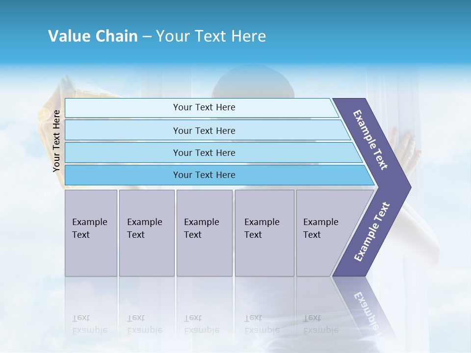 Person Glass Clear PowerPoint Template
