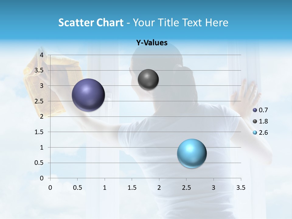 Person Glass Clear PowerPoint Template