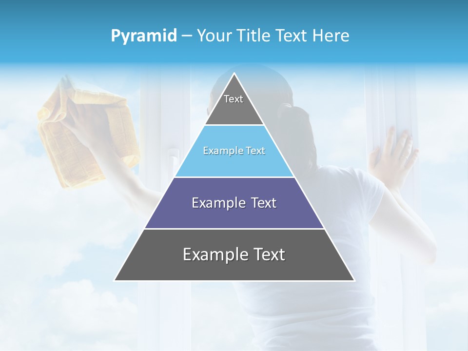 Person Glass Clear PowerPoint Template