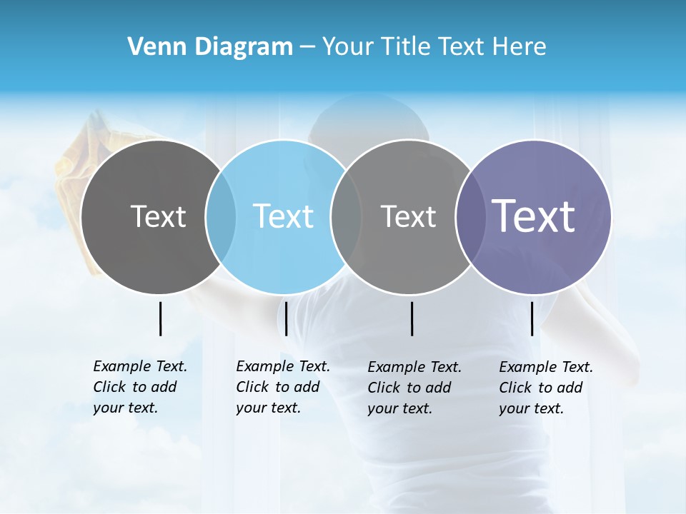 Person Glass Clear PowerPoint Template