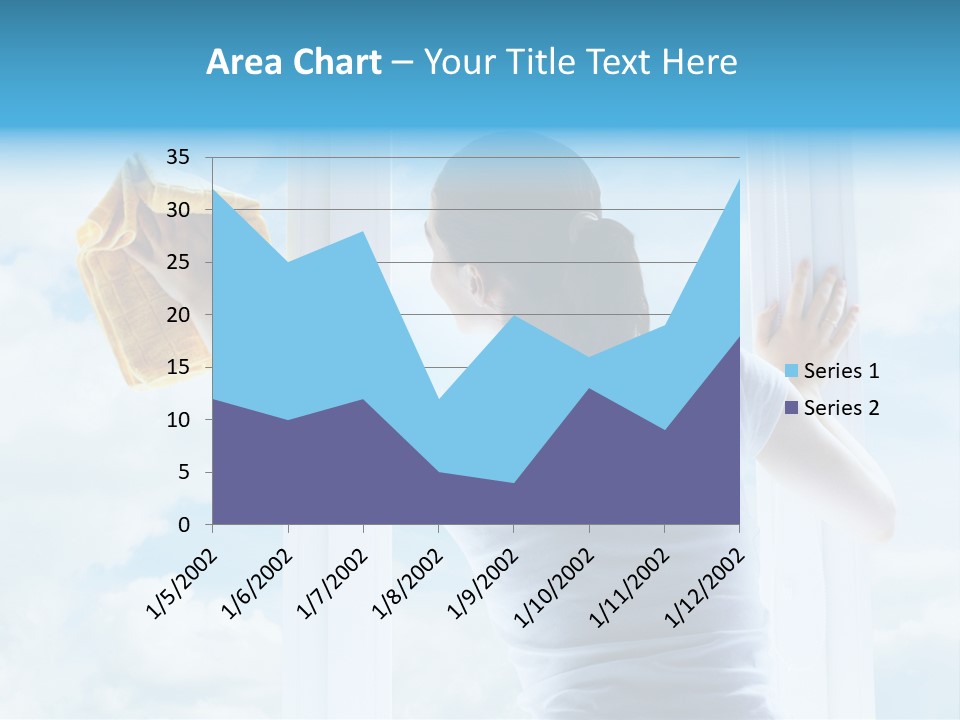 Person Glass Clear PowerPoint Template