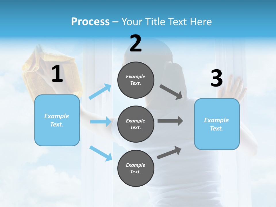 Person Glass Clear PowerPoint Template