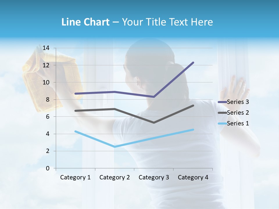 Person Glass Clear PowerPoint Template